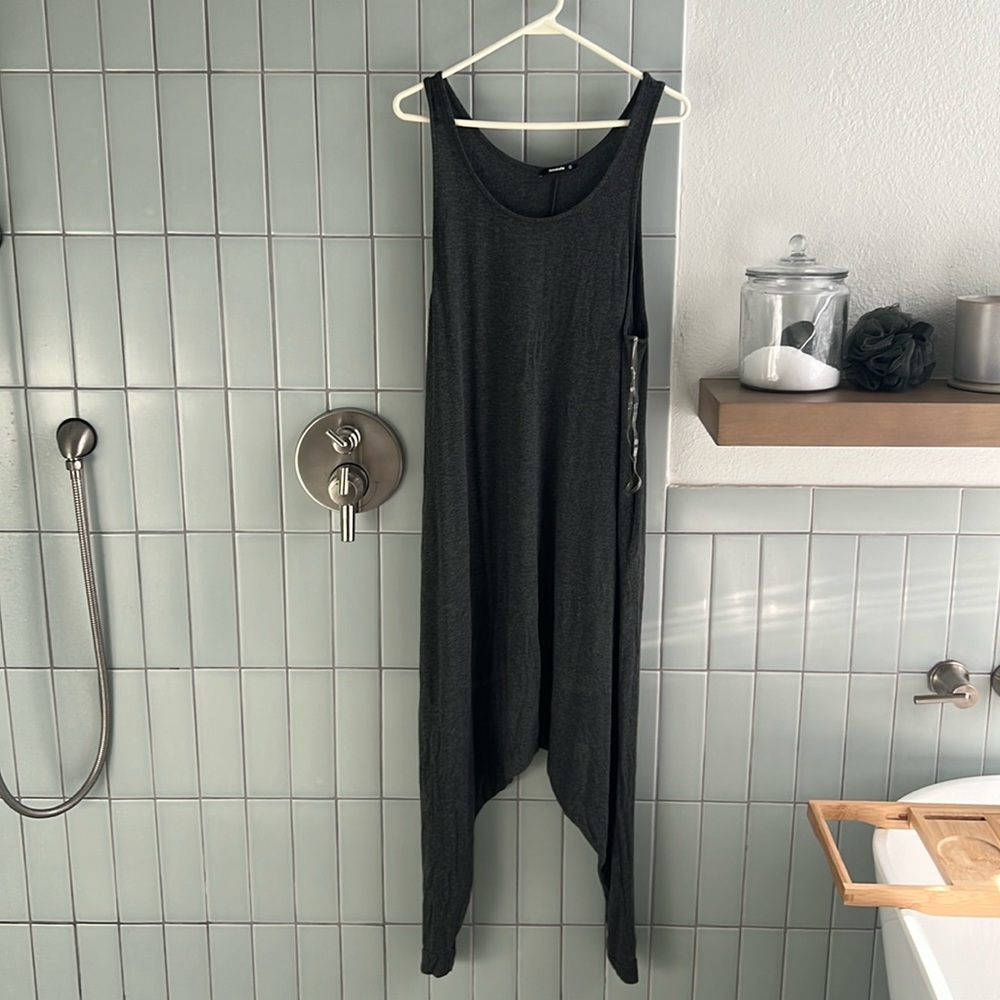 Dark Gray harem style jumpsuit